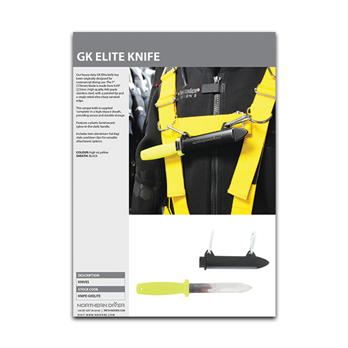 GK Elite Knife Datasheet